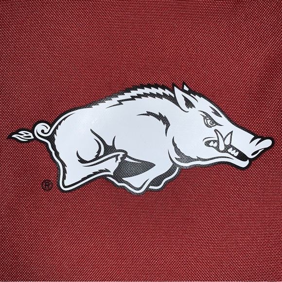 Nike Arkansas Razorbacks Crimson Utility Gym Bag-NWT - Picture 9 of 11